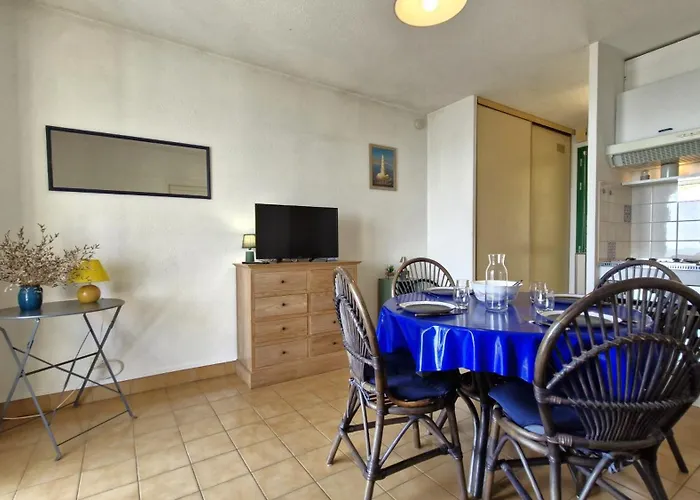 公寓 Palais Sur - Vue En Rez-de-chaussee - Corniche De Nauzan 滨海圣帕莱