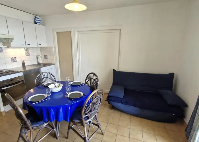 公寓 Palais Sur - Vue En Rez-de-chaussee - Corniche De Nauzan *