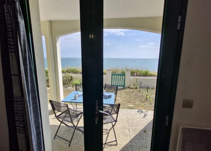 公寓 Palais Sur - Vue En Rez-de-chaussee - Corniche De Nauzan *