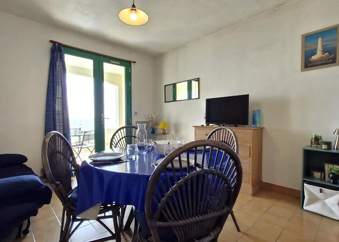 Palais Sur - Vue En Rez-de-chaussee - Corniche De Nauzan 公寓 *