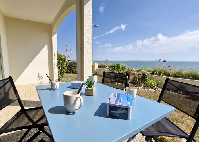 公寓 Palais Sur - Vue En Rez-de-chaussee - Corniche De Nauzan *