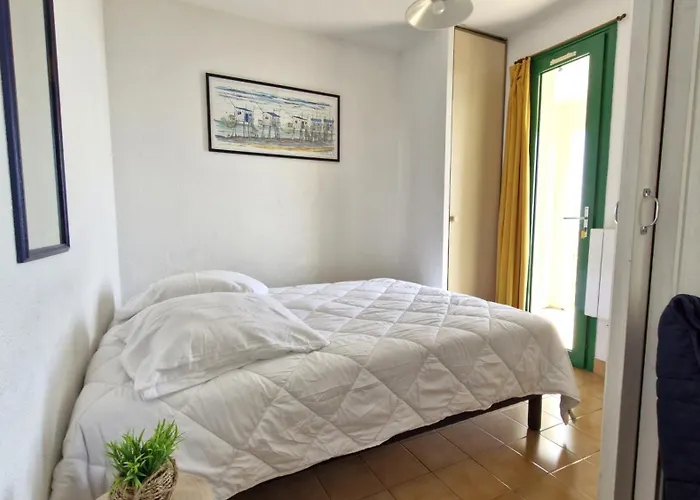 Palais Sur - Vue En Rez-de-chaussee - Corniche De Nauzan 公寓 滨海圣帕莱